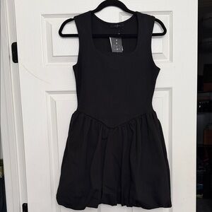 Elegant Black Mini Dress